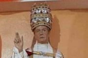 Triduo en honor de San Pío X  en el barrio Libertador II