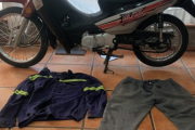 Se llevó una hormigonera y terminó detenido