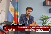 Tiago Puente, mano a mano en Contexto Político: “No nos vamos a quedar callados”