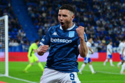 Con gol de Maravilla Martínez, Racing le ganó 1-0 a Vélez y se quedó con el primer duelo de los cuartos de final de la Copa Libertadores