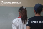 Una joven mujer sospechada de intentar cometer un ilícito fue aprehendida
