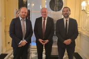 El vicegobernador Rubén Dusso se reunió junto a empresarios franceses