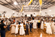 Celebran las Primeras Comuniones en  la capilla Santa Maravillas de Jesús