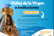 Inscriben para recibir la visita de la Virgen del Valle