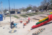 Arrancó la transformación de la Plazoleta del Deporte