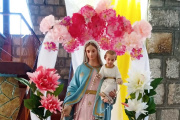 Festividades en honor de la Virgen  del Rosario en Rosario de Colana 