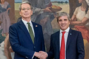 Luis Caputo llegó a Estados Unidos para reunirse con el secretario del Tesoro, Scott Bessent