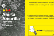 Rige alerta amarilla