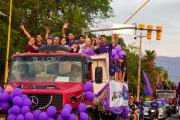 La Libertad Avanza cerró su campaña provincial con una caravana