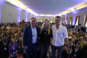 Karina Milei cerró el congreso libertario en Mar del Plata y pidió por la reelección de su hermano