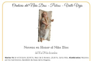 Novena en honor del Niño Dios en  el Oratorio del Niño Dios en Polcos