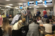 El temporal paralizó Aeroparque y generó demoras y cancelaciones en la previa de Navidad