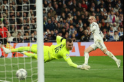 Video: Mastantuono anotó su primer gol en la Champions League