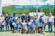 El Rodeo inauguró obras en la cancha del Polideportivo Municipal