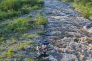Intensa bajada de agua en Valle Chico