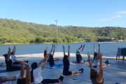 Invitan a practicar yoga al aire libre en El Jumeal