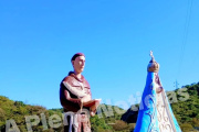 ENTRÓNIZACIÓN DEL BEATO FRAY MAMERTO ESQUIÚ EN LA CUESTA DEL TOTORAL.