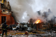 Ofensiva récord de Rusia sacudió Ucrania y dejó una estela de destrucción