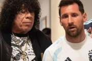 La Mona cumplió el sueño de encontrarse con Messi en la previa del Mundial🇦🇷⚽