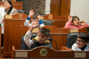 EL RECINTO RECIBIÓ A UNA NUEVA DELEGACIÓN DE “PEQUEÑAS VOCES LEGISLATIVAS”
