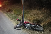 Un joven resultó lesionado tras protagonizar un siniestro vial en el Oeste de la Capital