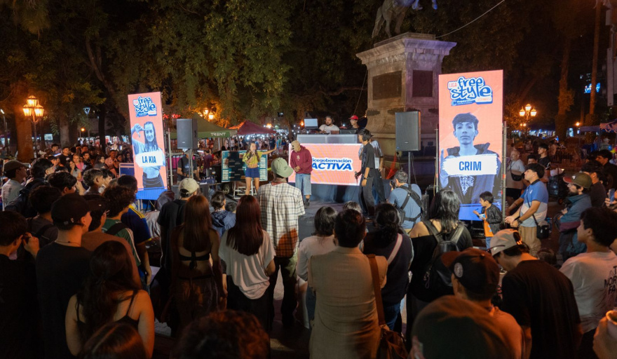 El freestyle colmó la Plaza 25 de Mayo en una jornada histórica de cultura urbana