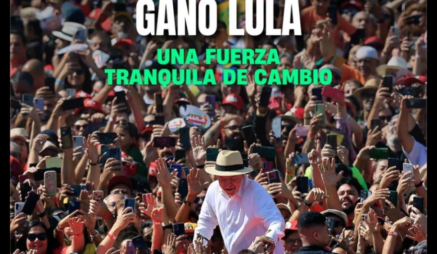 LULA GANÓ LAS ELECCIONES EN BRASIL